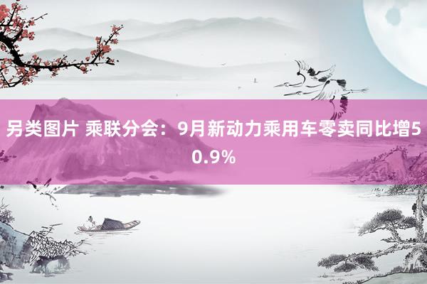 另类图片 乘联分会：9月新动力乘用车零卖同比增50.9%