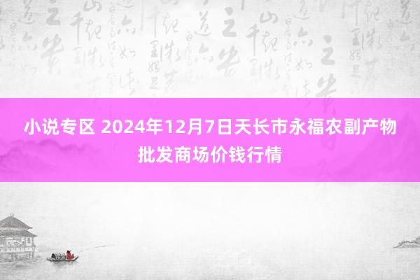 小说专区 2024年12月7日天长市永福农副产物批发商场价钱行情